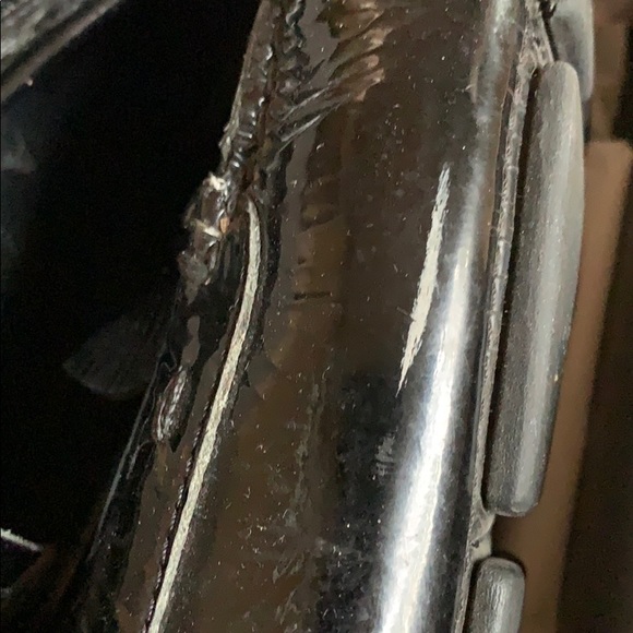 Prada | black patent loafers - Picture 6 of 6